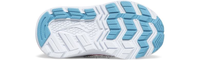 Saucony Kids Cohesion 14 A/C Jr. Sneaker Pink/Navy 0066X923