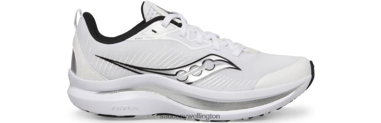 Saucony Kids Endorphin KDZ Sneaker White/Black 0066X890