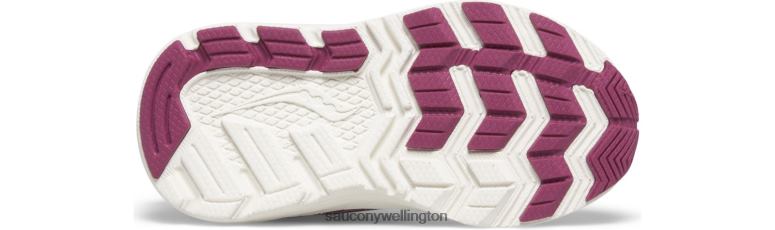 Saucony Kids Flash 3.0 A/C Jr. Sneaker Berry 0066X1032