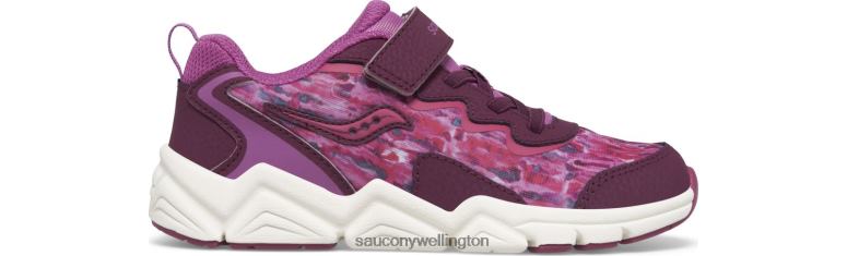 Saucony Kids Flash 3.0 A/C Sneaker Berry 0066X976