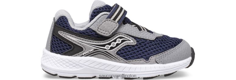 Saucony Kids Ride 10 Jr. Sneaker Navy/Grey 0066X965