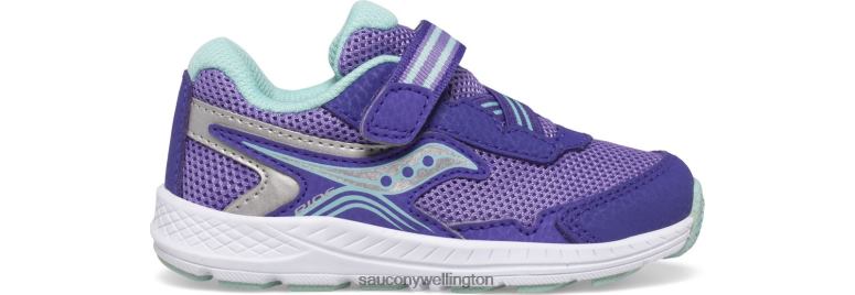 Saucony Kids Ride 10 Jr. Sneaker Purple 0066X968