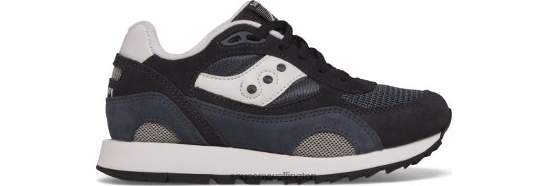 Saucony Kids Shadow 6000 Sneaker Blue/Silver 0066X1024
