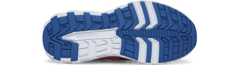 Saucony Kids Wind 2.0 A/C Sneaker Navy/Berry 0066X873