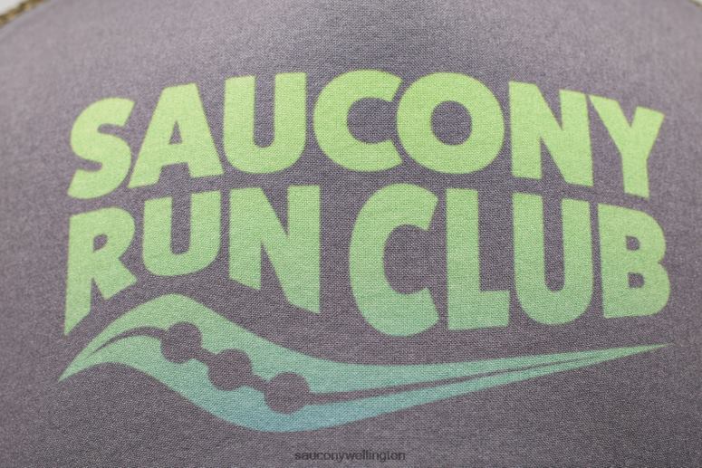 Saucony Men Foamie Trucker Hat Climbing Ivy Graphic 0066X469