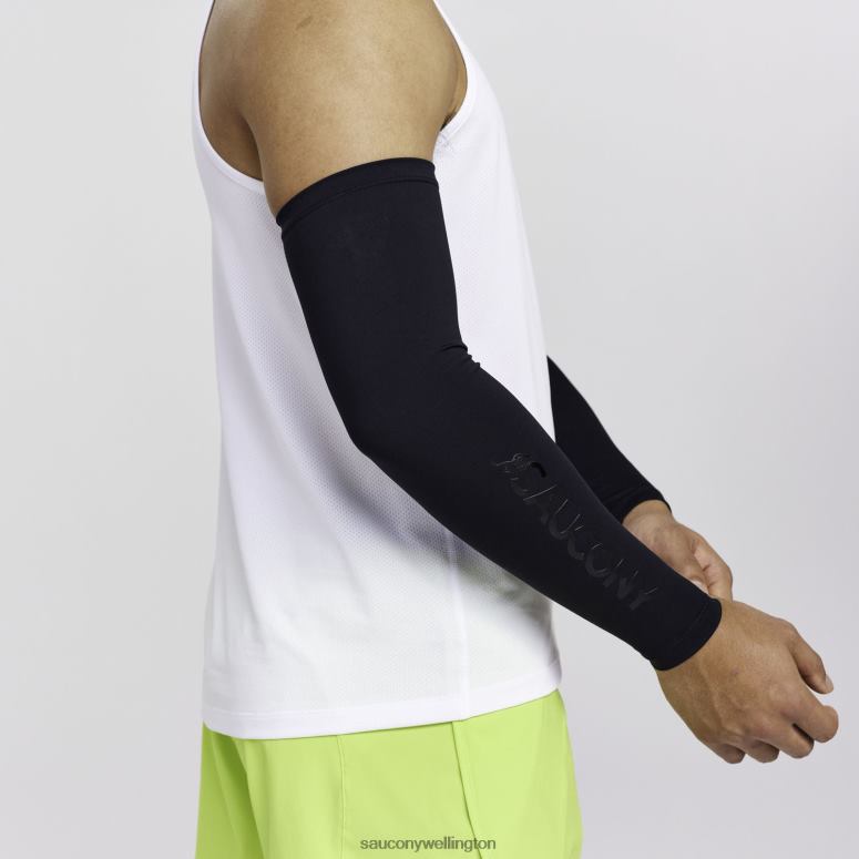 Saucony Men Fortify Arm Sleeves Black 0066X446