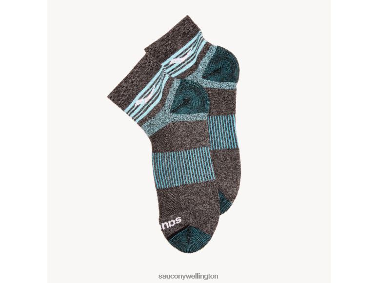 Saucony Men Inferno Quarter 3-Pack Socks Bright Future 0066X483