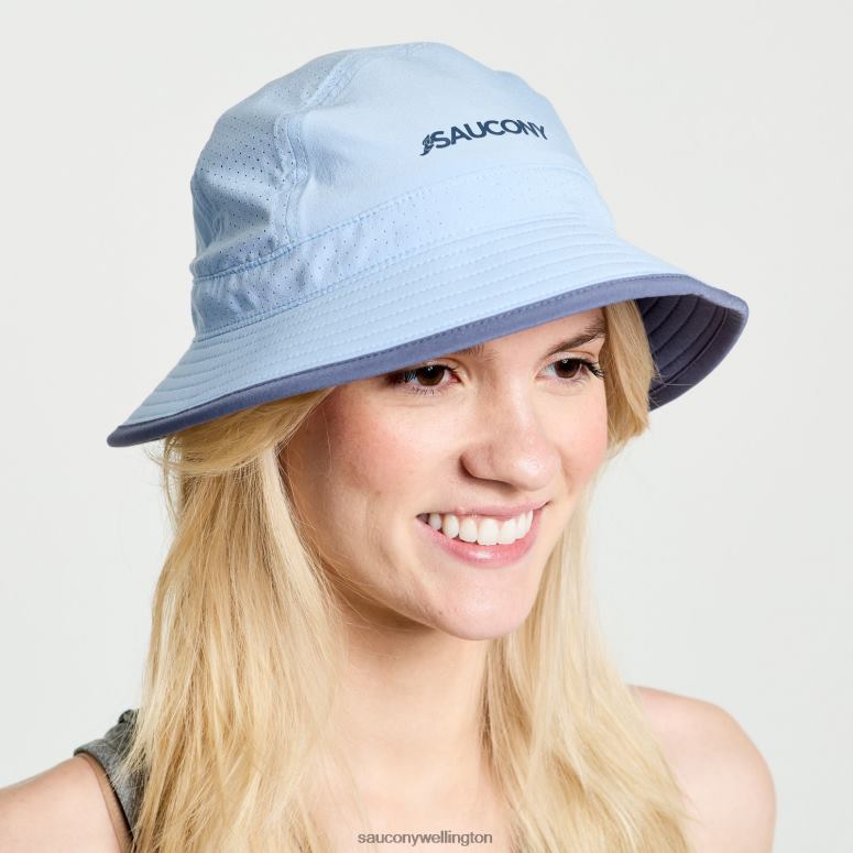 Saucony Men Outpace Bucket Hat Ether 0066X435