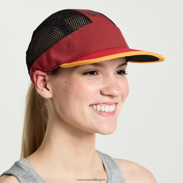 Saucony Men Outpace Foamie Hat Dahlia 0066X459