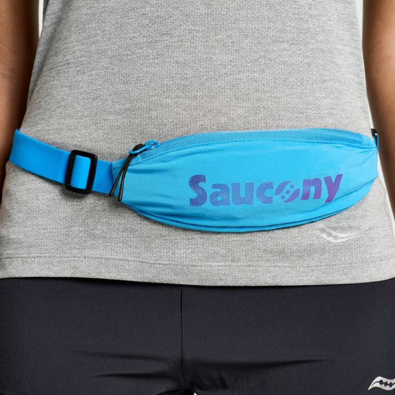 Saucony Men Outpace Run Belt Azure 0066X453