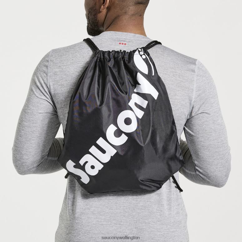 Saucony Men String Bag Black 0066X493