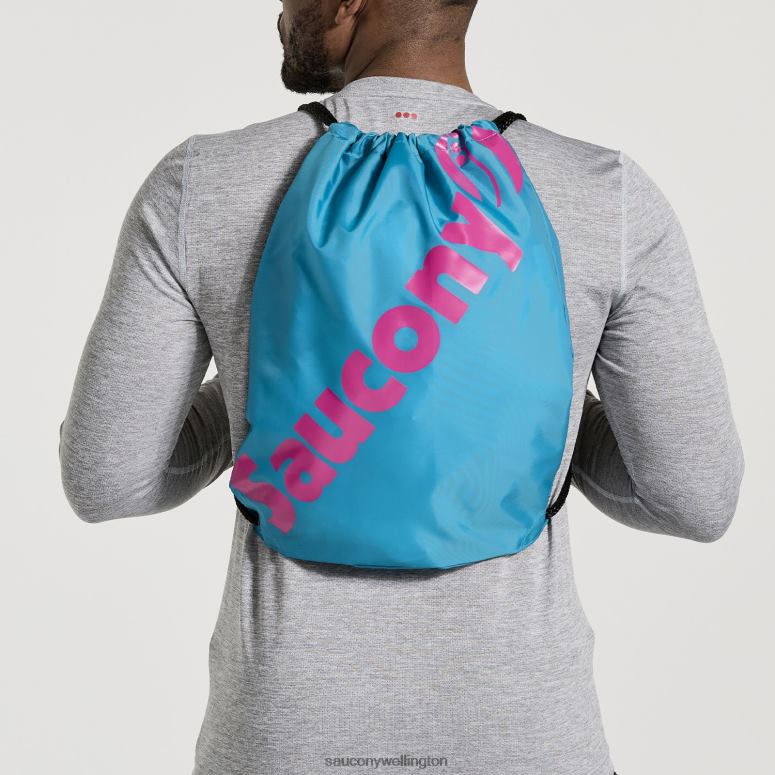 Saucony Men String Bag Turquoise 0066X497