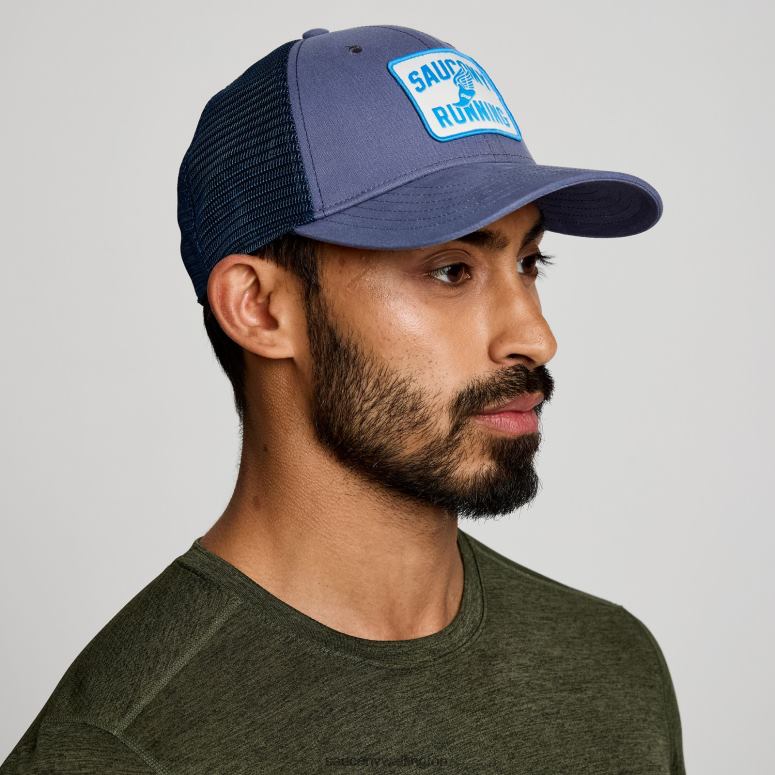 Saucony Men Trucker Hat Horizon Graphic 0066X464