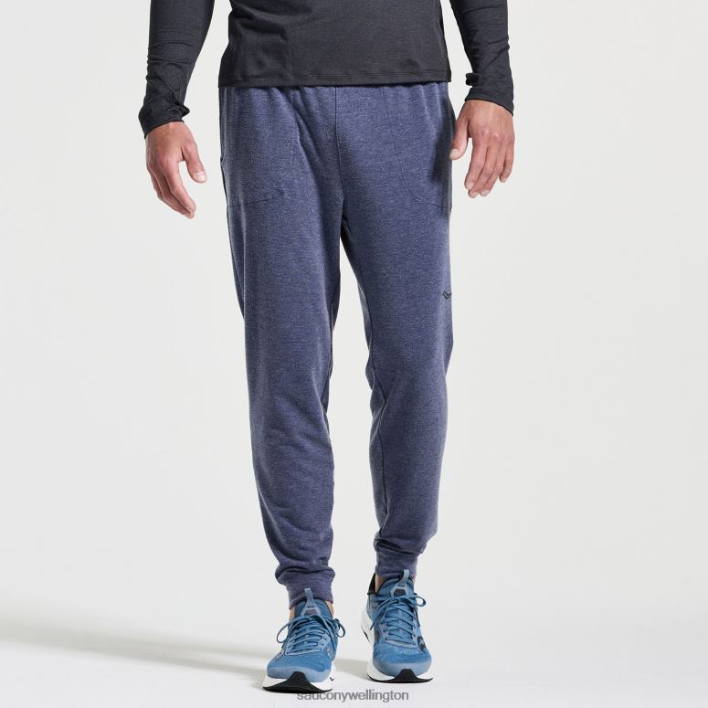 Saucony Men Boston Pant Sodalite Heather 0066X413