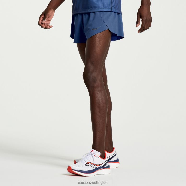 Saucony Men Boston Time Trial 3 Short Sodalite 0066X427