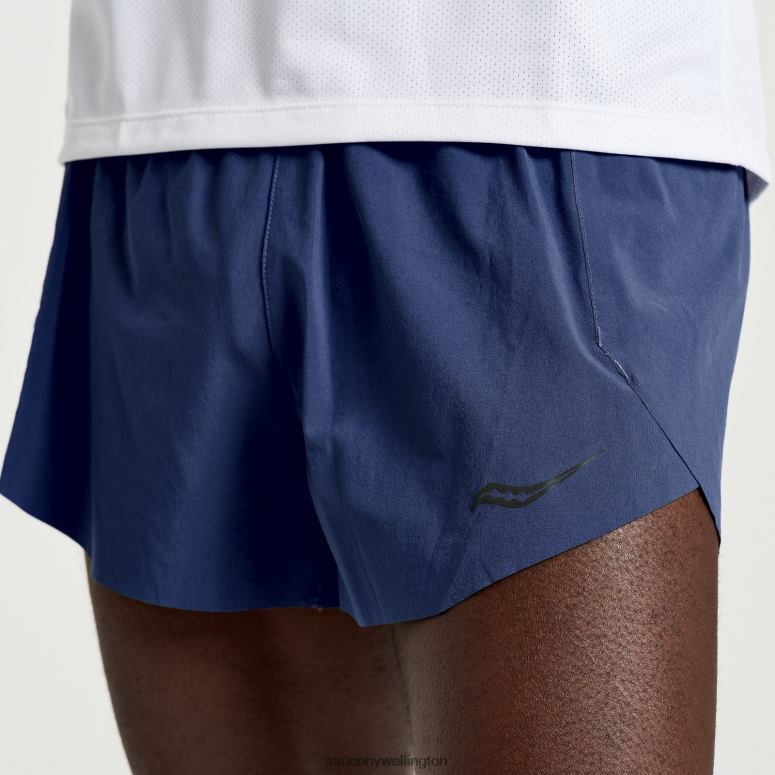 Saucony Men Boston Time Trial 3 Short Sodalite 0066X427