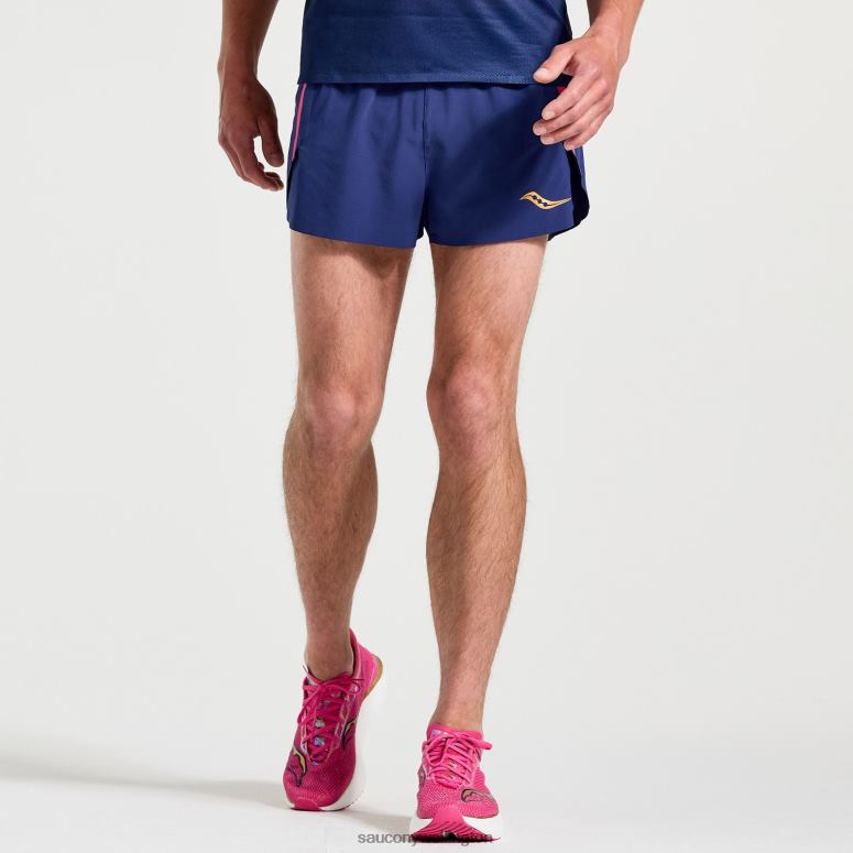 Saucony Men Elite Split Short Sodalite 0066X431