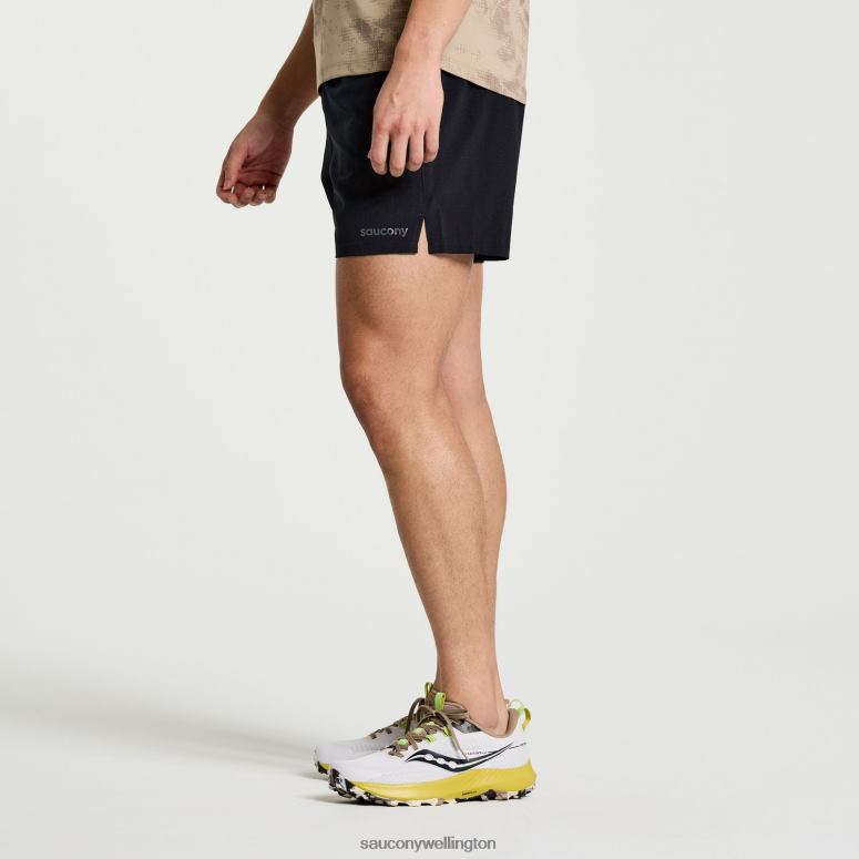 Saucony Men Explorer Utility 6 Short Black 0066X394