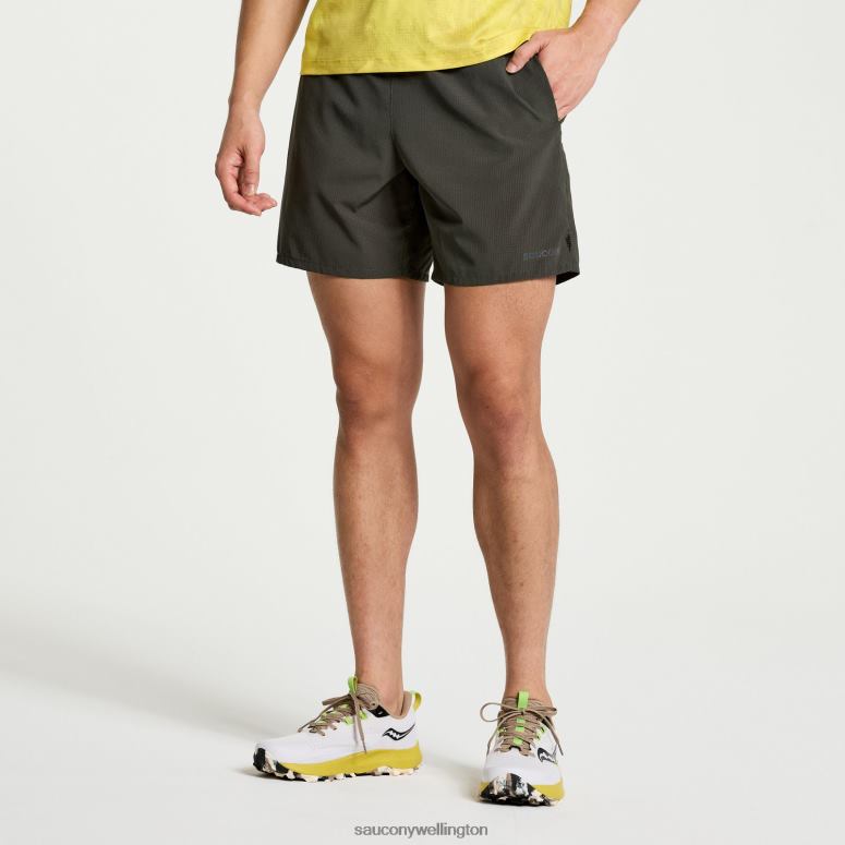 Saucony Men Explorer Utility 6 Short Climbing Ivy 0066X395