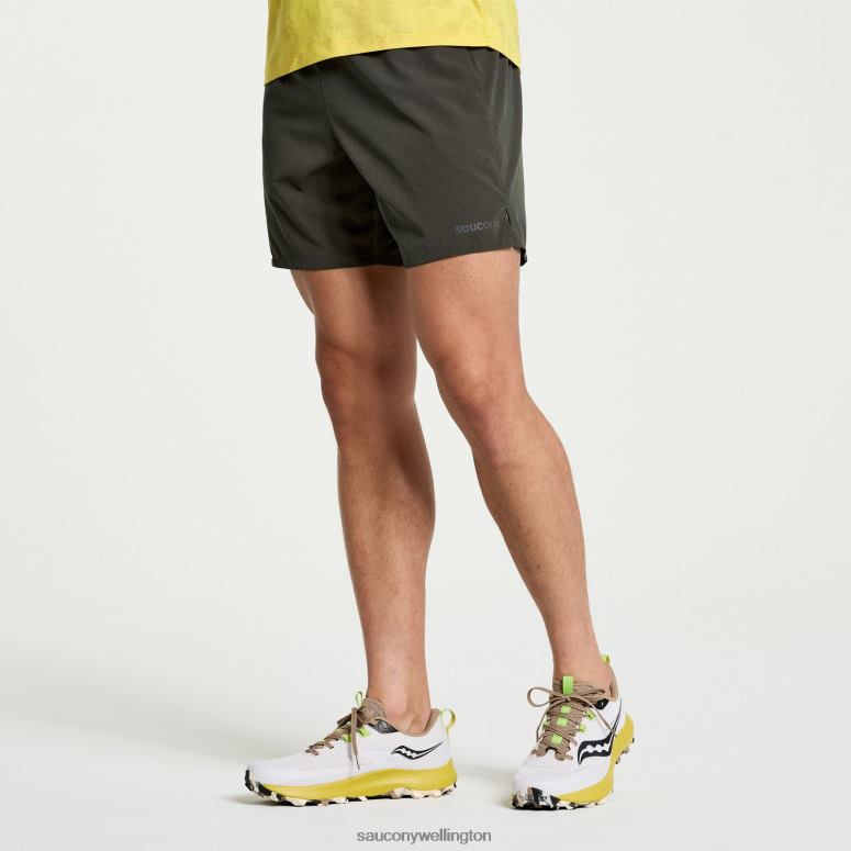 Saucony Men Explorer Utility 6 Short Climbing Ivy 0066X395