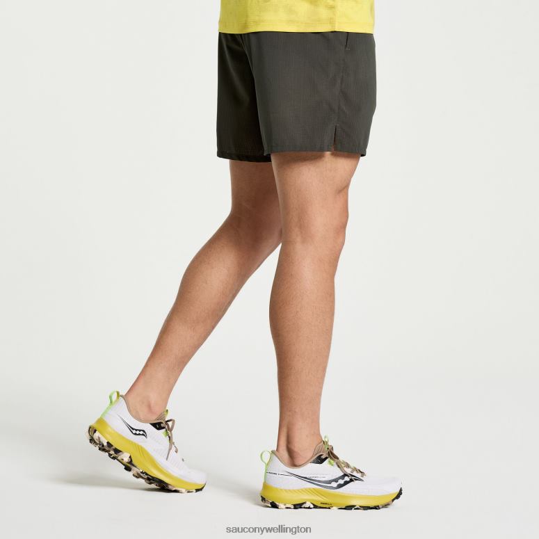 Saucony Men Explorer Utility 6 Short Climbing Ivy 0066X395