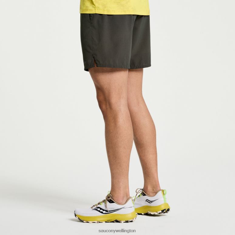 Saucony Men Explorer Utility 6 Short Climbing Ivy 0066X395