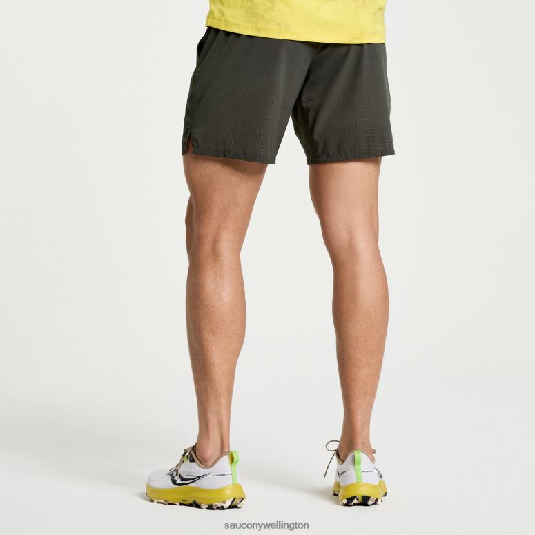 Saucony Men Explorer Utility 6 Short Climbing Ivy 0066X395