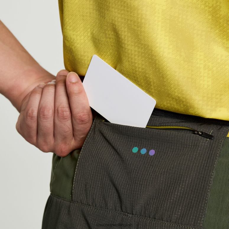 Saucony Men Explorer Utility 6 Short Climbing Ivy 0066X395