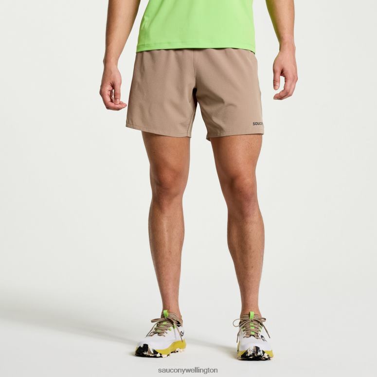 Saucony Men Explorer Utility 6 Short Pewter 0066X393