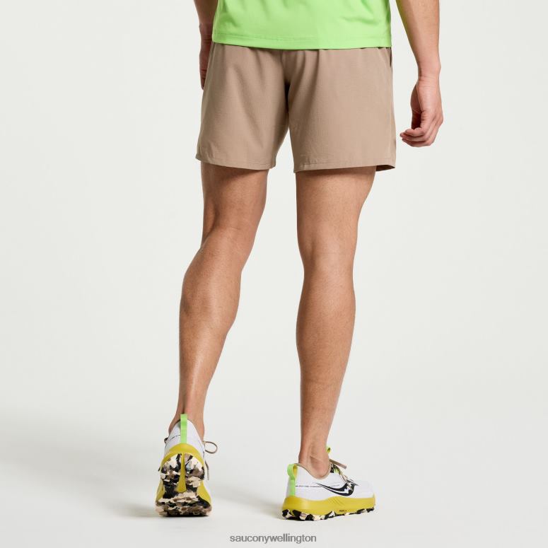 Saucony Men Explorer Utility 6 Short Pewter 0066X393