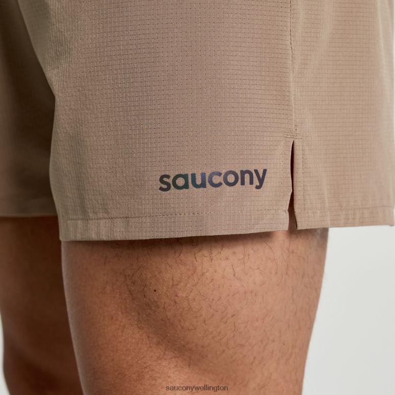 Saucony Men Explorer Utility 6 Short Pewter 0066X393