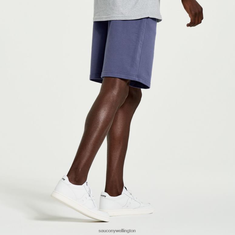 Saucony Men Rested Sweat Short Horizon Heather Graphic 0066X417