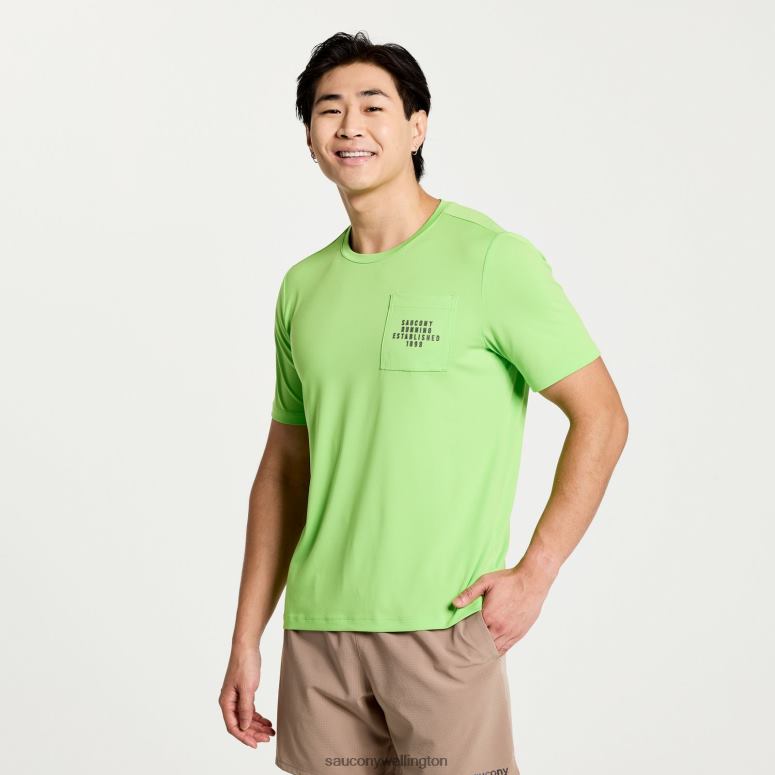 Saucony Men Explorer Short Sleeve Invader Graphic 0066X378