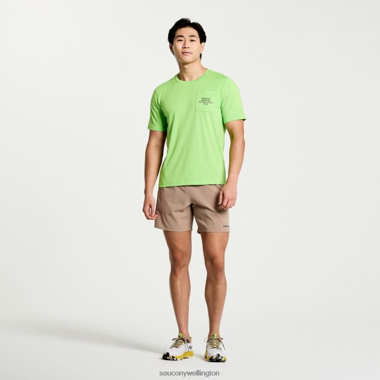 Saucony Men Explorer Short Sleeve Invader Graphic 0066X378