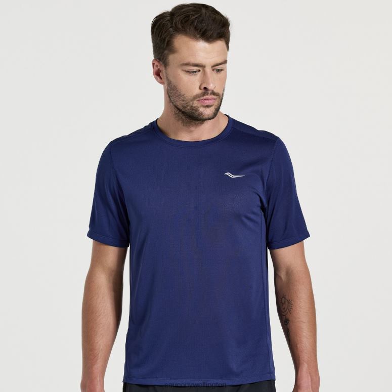 Saucony Men Stopwatch Short Sleeve Sodalite 0066X327