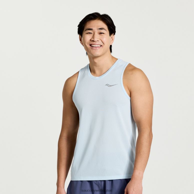 Saucony Men Stopwatch Singlet Vapor 0066X312