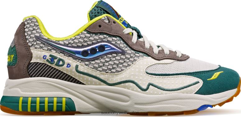 Saucony Men 3D Grid Hurricane Bodega Bodega 0066X232