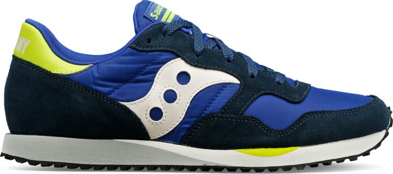 Saucony Men DXN Trainer Blue/White/Lime 0066X182