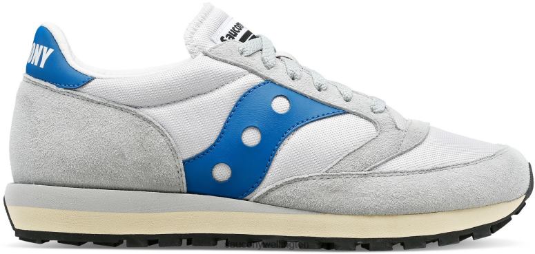 Saucony Men Jazz 81 Grey/Blue 0066X279