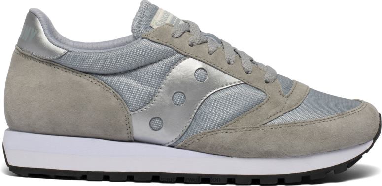 Saucony Men Jazz 81 Grey/Silver 0066X281