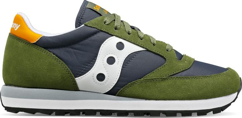 Saucony Men Jazz Original Green/Navy 0066X266