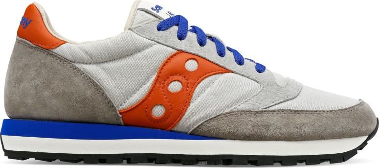 Saucony Men Jazz Original Stonewash Grey/Rust 0066X213