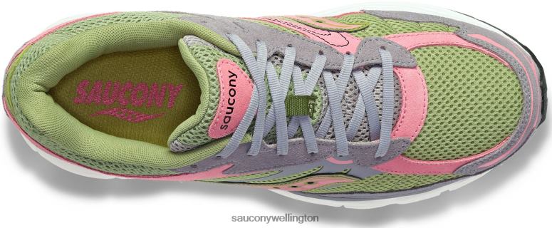 Saucony Men OG ProGrid Omni 9 Premium Grey/Green 0066X231