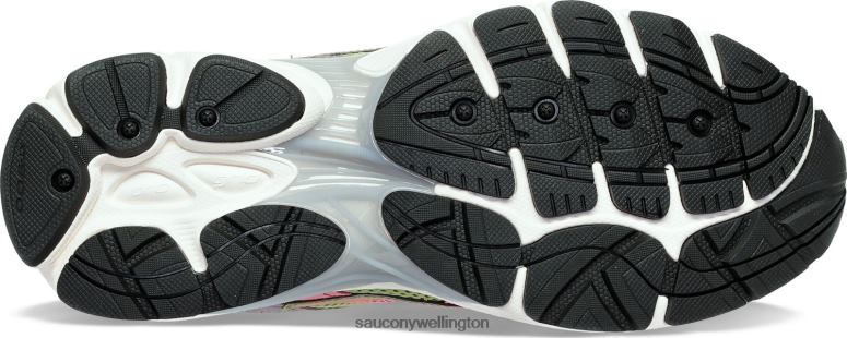 Saucony Men OG ProGrid Omni 9 Premium Grey/Green 0066X231