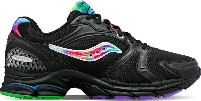 Saucony Men OG ProGrid Triumph 4 Tie-Dye Black/Tie-Dye 0066X174