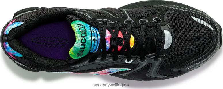 Saucony Men OG ProGrid Triumph 4 Tie-Dye Black/Tie-Dye 0066X174