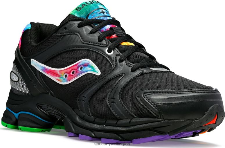 Saucony Men OG ProGrid Triumph 4 Tie-Dye Black/Tie-Dye 0066X174