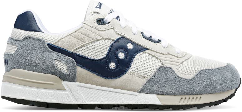 Saucony Men Shadow 5000 Light Grey/Navy 0066X248