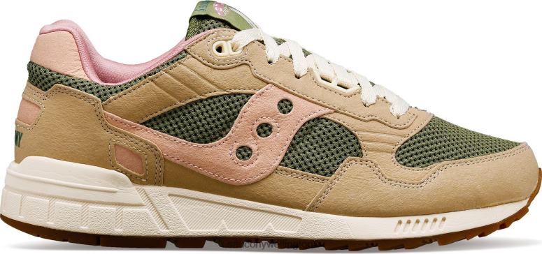 Saucony Men Shadow 5000 Mushroom Tan/Olive 0066X288
