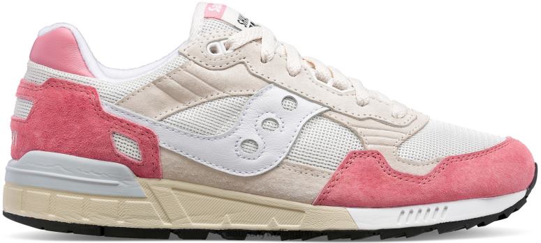 Saucony Men Shadow 5000 White/Pink 0066X253